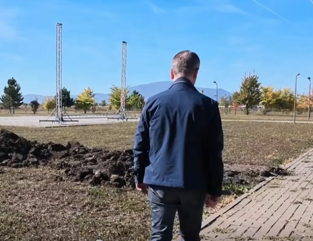 Parcul CATTIA: deja se lucrează