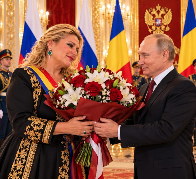 Felicitarea „eu şi Putin”