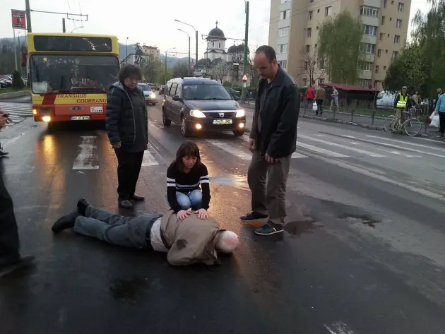 Un alt braşovean a văzut moartea cu ochii