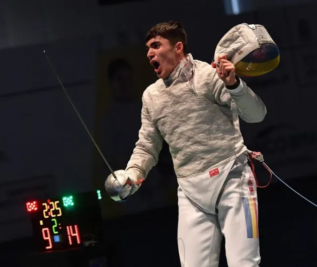 Brașoveanul Andrei Păștin, campion mondial la sabie (cadeți)