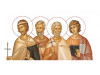 Mucenici Claudiu, Castor,  Sempronian şi Nicostrat