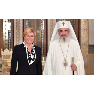Preşedintele Republicii Croaţia în vizită la Patriarhia Română