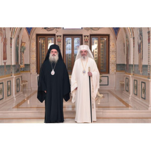 Vizita Arhiepiscopului de Sevastia  la Patriarhia Română
