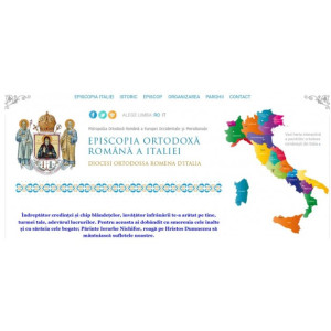 Episcopia Ortodoxă Română a Italiei  a lansat recent noul website eparhial