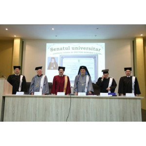 IPS Laurenţiu şi pr. Mircea Păcurariu au primit titlul de Doctor Honoris Causa la Academia Forţelor Terestre